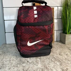 Nike Red and Black Insulated Lunch Tote
